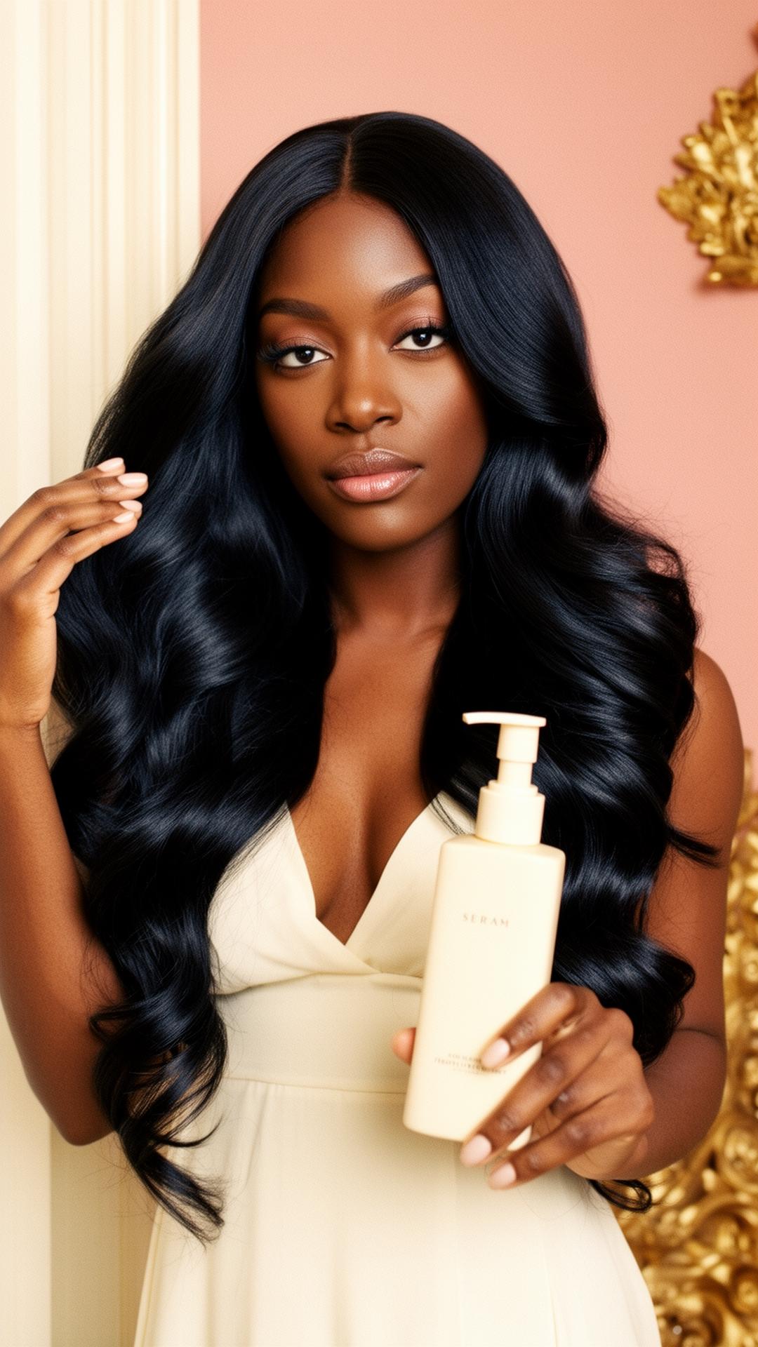 Studio shop — extension-safe hair care