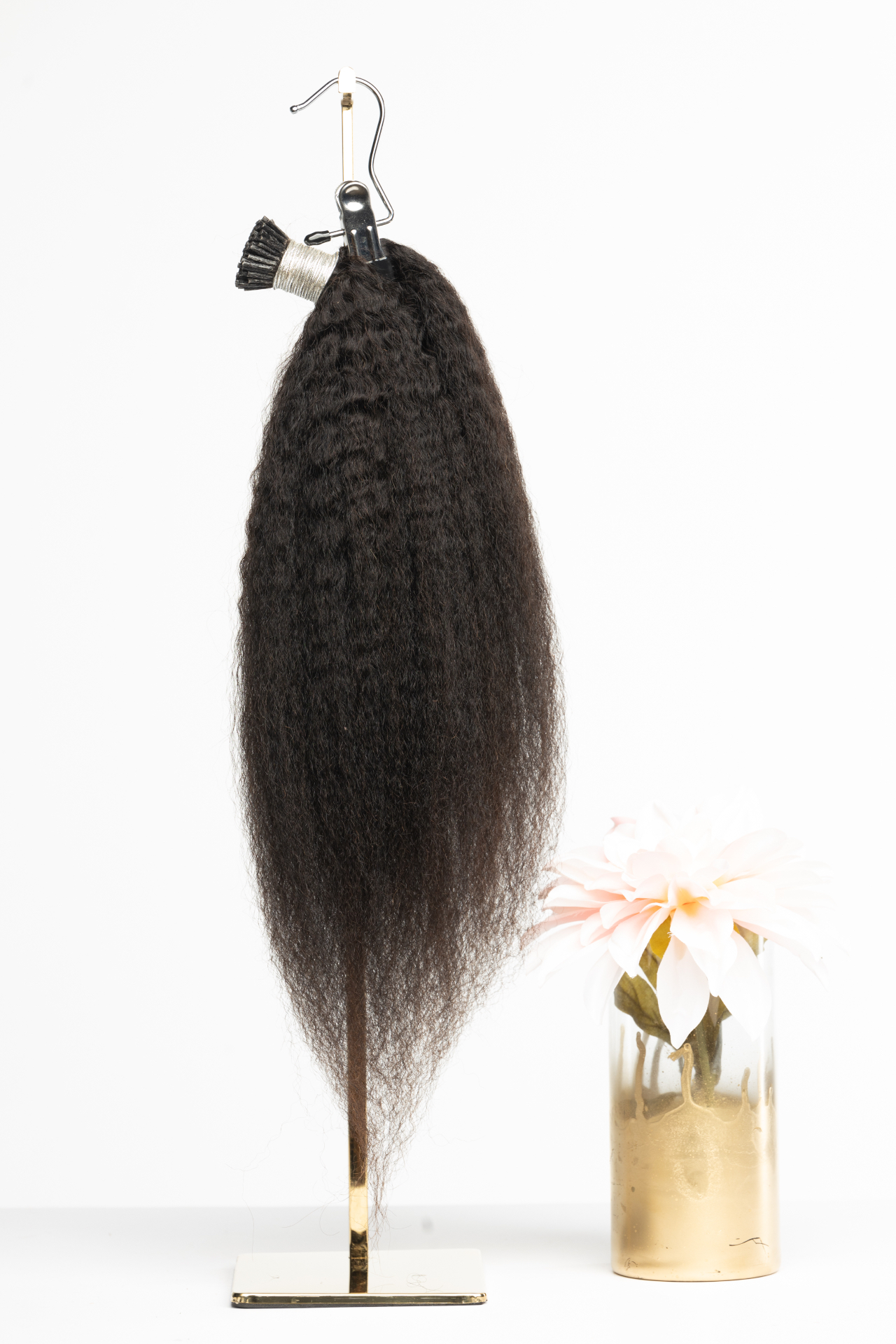 Feather Tips extension install by Dream LinkZ Hair Studio in Dallas